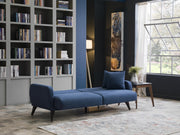 Sofa In A Box - Flexy (Zigana Indigo Blue) - Gate FurnitureSleeper Sofa