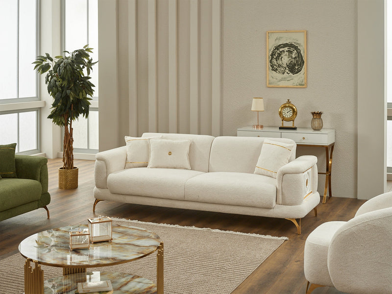 Sofy Convertible Sofa in Green - 200-SIM-SOF-ERATO11-3