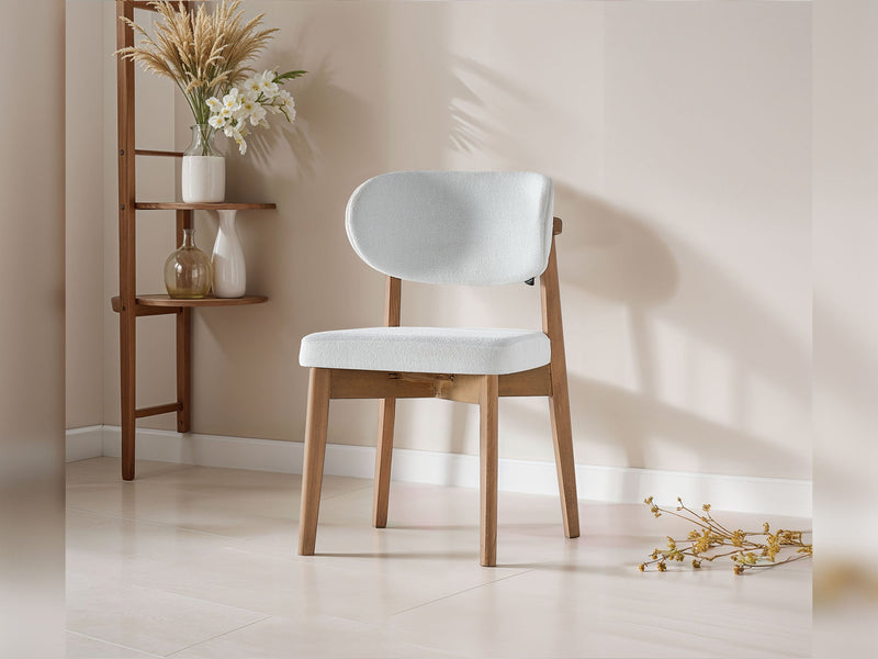 Sofya Dining Chair (6 PCS) in Cream - 200-ALT-SOF-DC-6