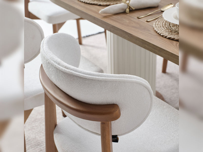 Sofya Dining Chair (6 PCS) in Cream - 200-ALT-SOF-DC-6