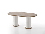 Sofya Diningroom (Consol With Mirror & Dining Table & 6 Dining Chair) - 200-ALT-SOF-DT-6-SET