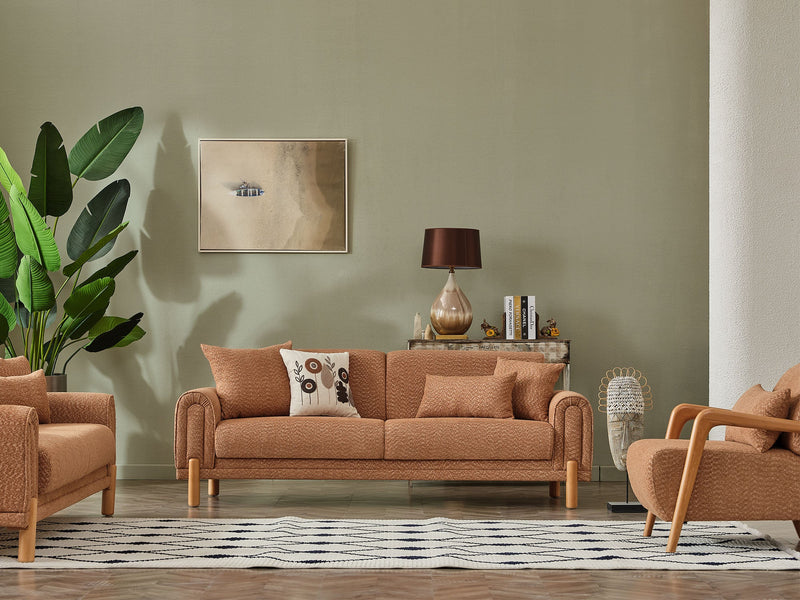 Soho 4-pieces (2 Sofa & 2 Chair) Livingroom Set Somon in Somon - 101-SOH-IST17-3311