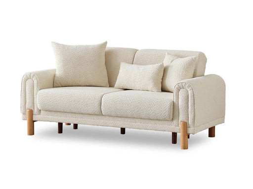 Soho Convertible Loveseat Cream in Cream - 101-SOH-IST03-2