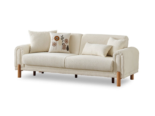 Soho Convertible Sofa Cream in Cream - 101-SOH-IST03-3