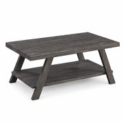 Solace - 3PC Gray Coffee Table Set, Coffee Table and 2 End Tables - T602-3PC-Set
