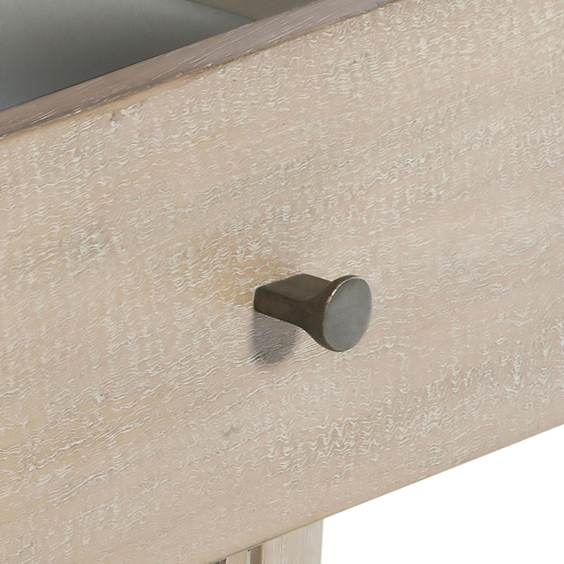 Solano 1-drawer Nightstand Bedside Table Weathered Mango - 222522