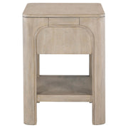 Solano 1-drawer Nightstand Bedside Table Weathered Mango - 222522