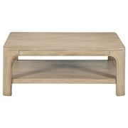Solano 2-piece Square Coffee Table Set Weathered Mango - 723488-S2