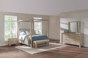 Solano 4-piece Eastern King Bedroom Set Weathered Mango - 222520KE-S4