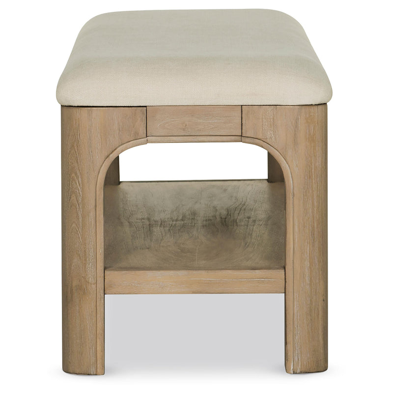 Solano 52-inch Bedroom Bed End Bench Weathered Mango - 222526