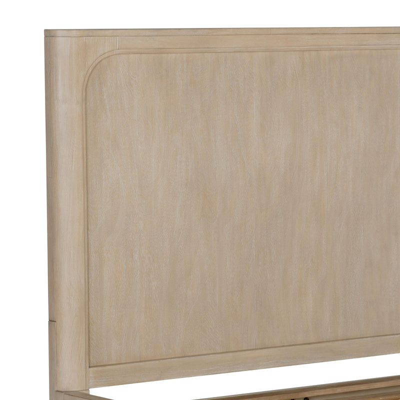 Solano 56-inch Eastern King Panel Bed Weathered Mango - 222521KE