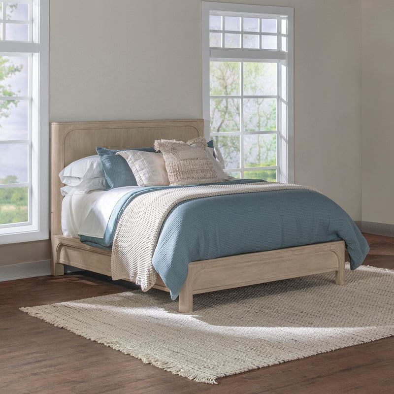 Solano 56-inch Eastern King Panel Bed Weathered Mango - 222521KE