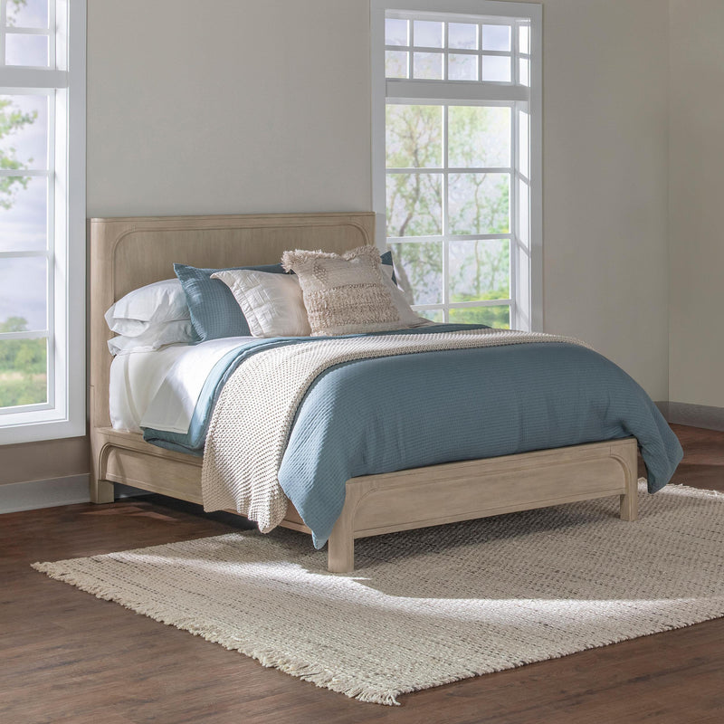 Solano 56-inch Queen Panel Bed Weathered Mango - 222521Q