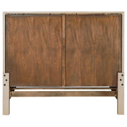 Solano 56-inch Queen Panel Bed Weathered Mango - 222521Q