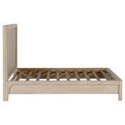 Solano 56-inch Queen Panel Bed Weathered Mango - 222521Q