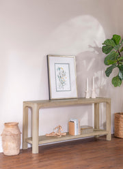 Solano 64-inch Entryway Console Sofa Table Weathered Mango - 723489