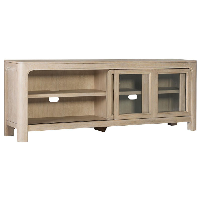 Solano 71-inch 2-door TV Stand Media Console Weathered Mango - 723483