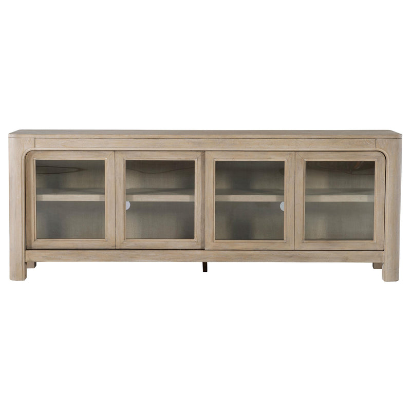 Solano 71-inch 2-door TV Stand Media Console Weathered Mango - 723483