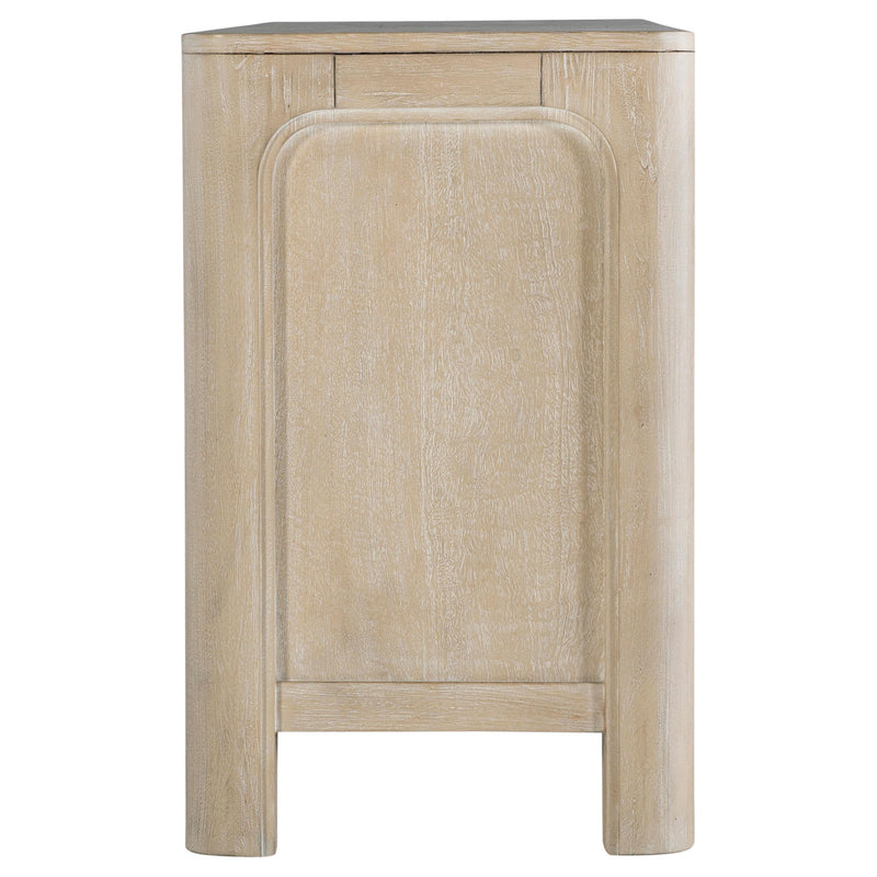 Solano 71-inch 2-door TV Stand Media Console Weathered Mango - 723483