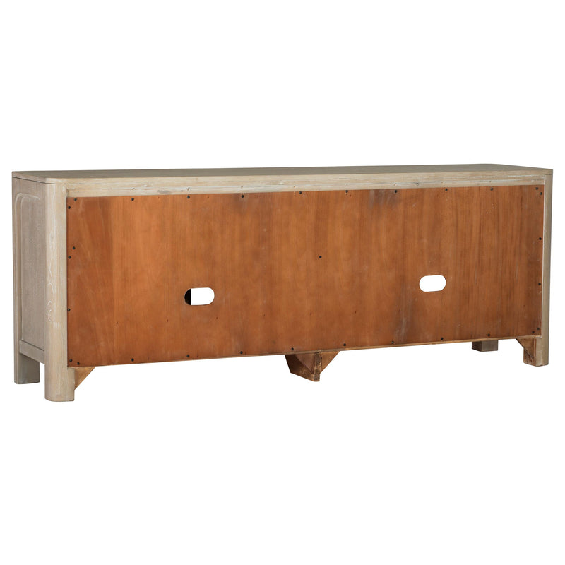 Solano 71-inch 2-door TV Stand Media Console Weathered Mango - 723483