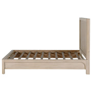 Solano 81-inch California King Panel Bed Weathered Mango - 222521KW