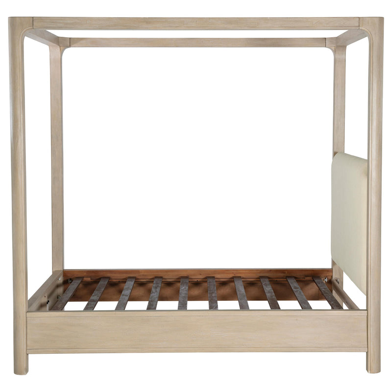 Solano 85-inch Queen Canopy Bed Weathered Mango - 222520Q