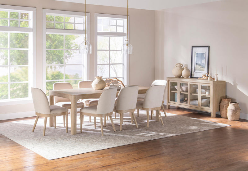 Solano 90-inch Extension Dining Table Weathered Mango - 115501