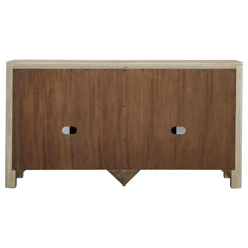 Solano Sliding Door Dining Sideboard Server Weathered Mango - 115505