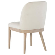 Solano Upholstered Dining Side Chair Beige (Set of 2) - 115502