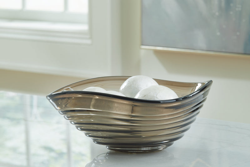Solariston Gray/Brown Bowl - A2900016