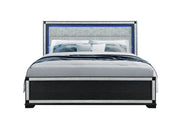 Soleil Charcoal King Bed - SOLEIL-CHARCOAL-KB