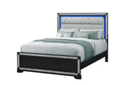 Soleil Charcoal Queen Bed - SOLEIL-CHARCOAL-QB