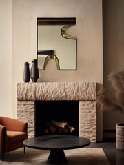 Soleil Mirror in Black - 468Black-28M