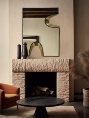 Soleil Mirror in Black - 468Black-36M