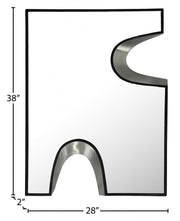 Soleil Mirror in Black - 469Black-28M