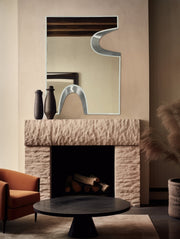 Soleil Mirror in Cream - 469Cream-36M