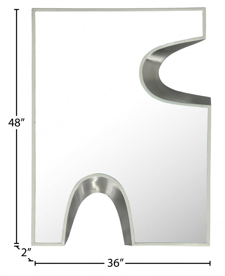 Soleil Mirror in Cream - 469Cream-36M