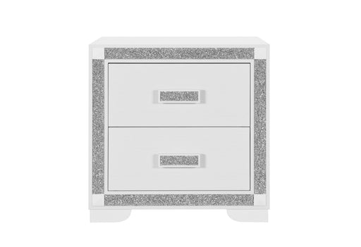 Soleil White Nightstand - SOLEIL-WHITE-NS