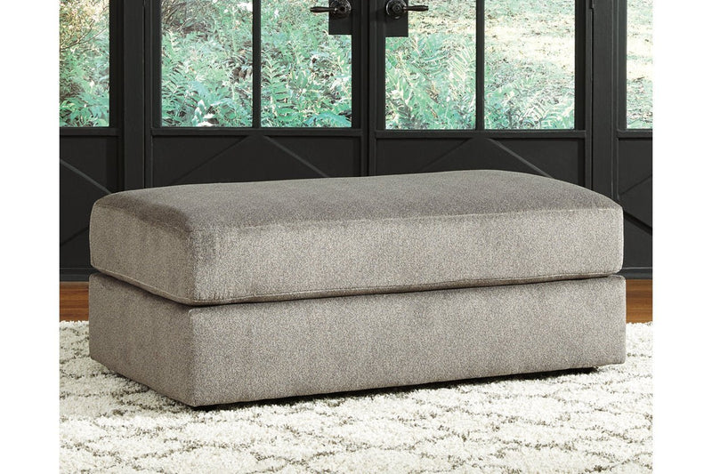 Soletren Ash Oversized Ottoman - Gate FurnitureOttoman