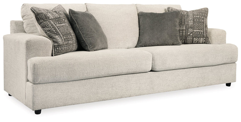 Soletren Sofa, Loveseat and Chair in Stone - PKG001867
