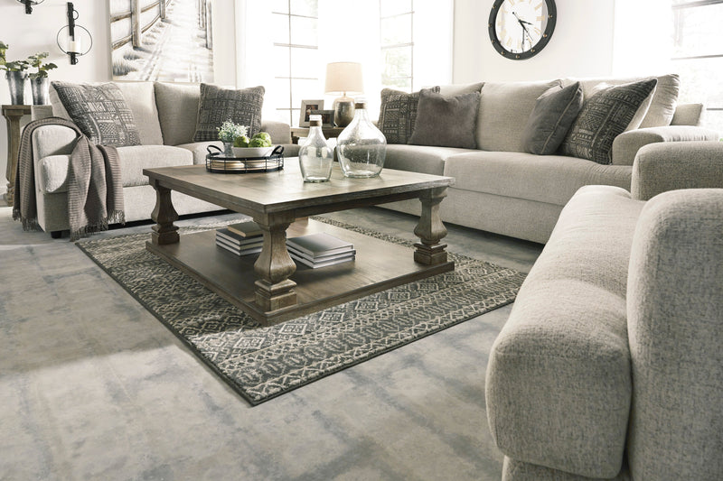Soletren Stone Living Room Set - Gate FurnitureLiving Room Set