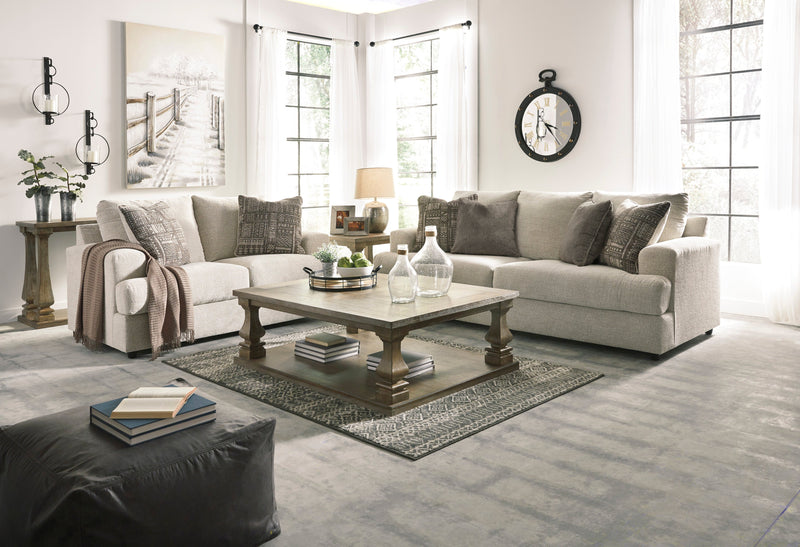 Soletren Stone Living Room Set - Gate FurnitureLiving Room Set