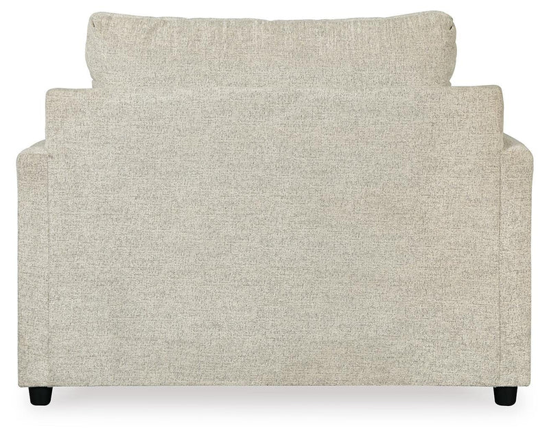 Soletren Stone Loveseat, Oversized Chair and Ottoman - 95104U14