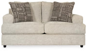 Soletren Stone Loveseat, Oversized Chair and Ottoman - 95104U14