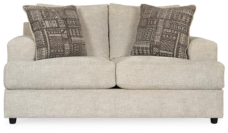 Soletren Stone Queen Sofa Sleeper and Loveseat - 95104U13