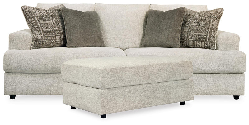 Soletren Stone Sofa and Ottoman - 95104U12