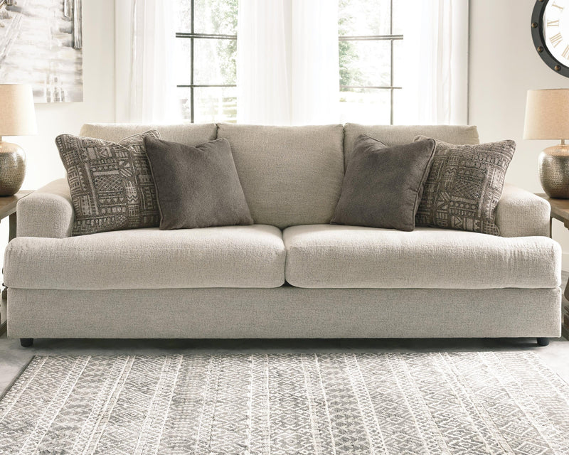 Soletren Stone Sofa and Ottoman - 95104U12
