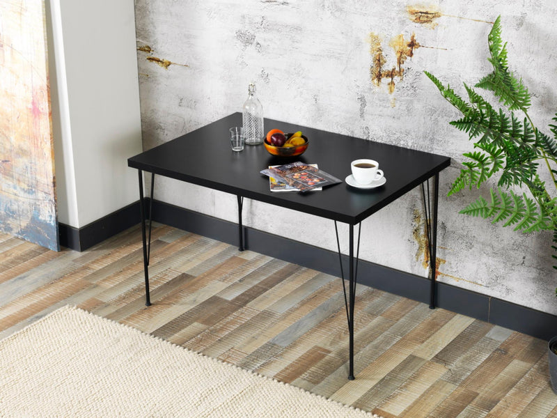 Solo Sudy Desk in Black - 790-SOL-SD-BLC