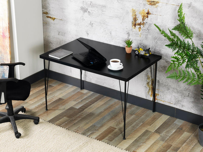 Solo Sudy Desk in Black - 790-SOL-SD-BLC