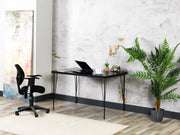 Solo Sudy Desk in Black - 790-SOL-SD-BLC